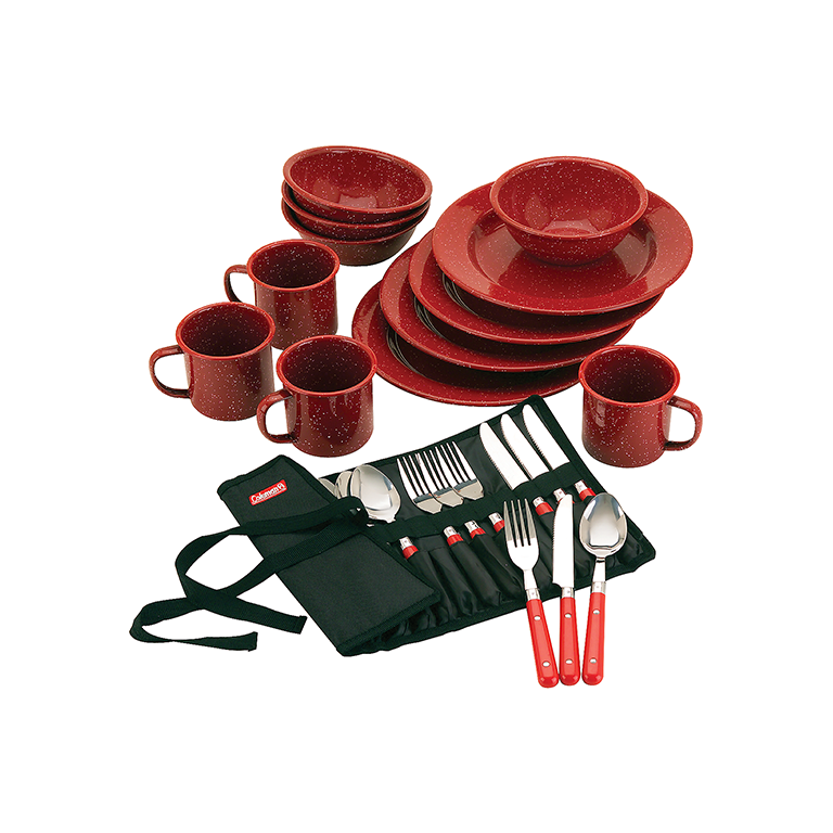 24pc-speckled-enamelware-set